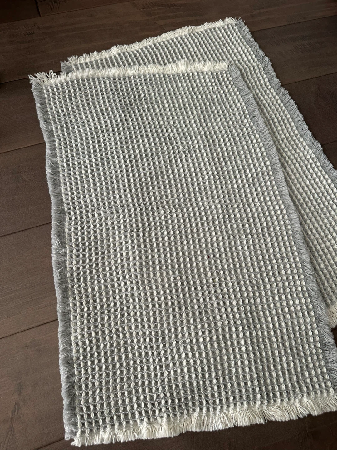 Set of 2 Non-Slip Waffle Bath Mats - photo 5
