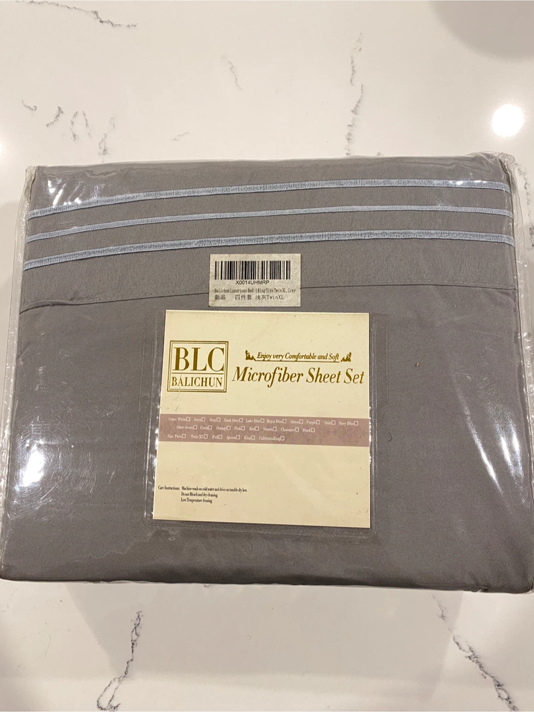 Microfiber Sheet Set - Twin XL, Queen, King