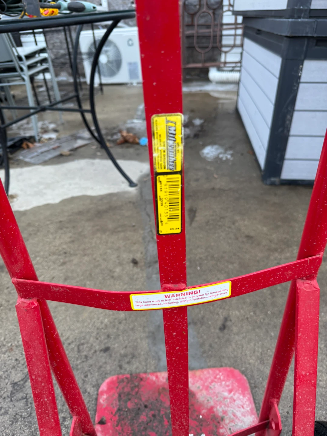 Red Hand Truck Dolly Cart - photo 3