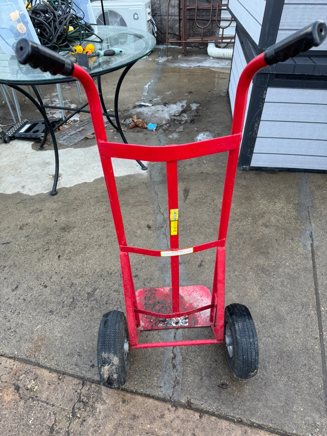 Red Hand Truck Dolly Cart - photo 2