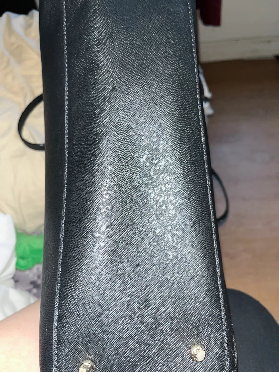 Kate Spade New York Black Leather Tote Bag - photo 5