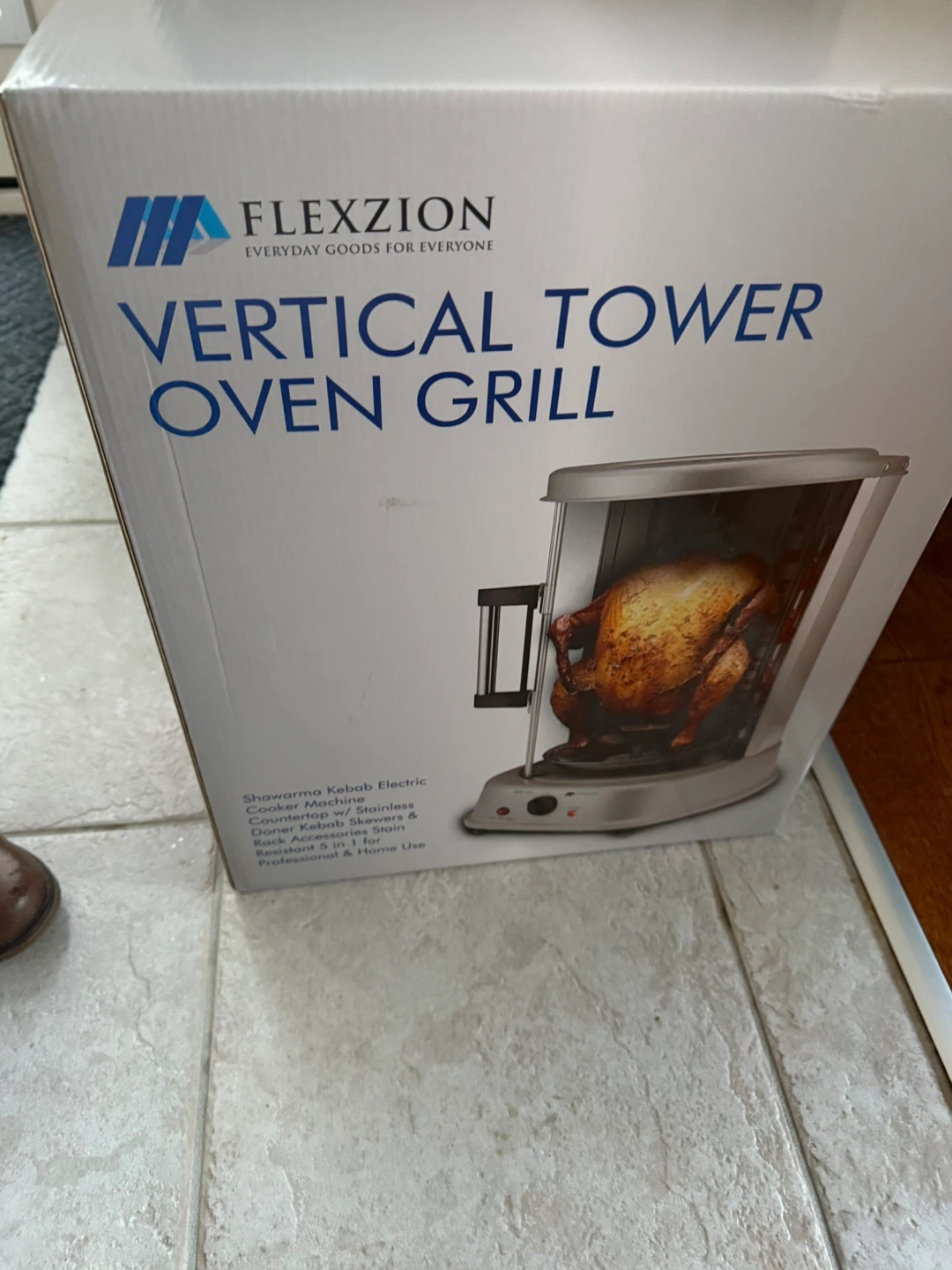 Flexzion Vertical Tower Oven Grill