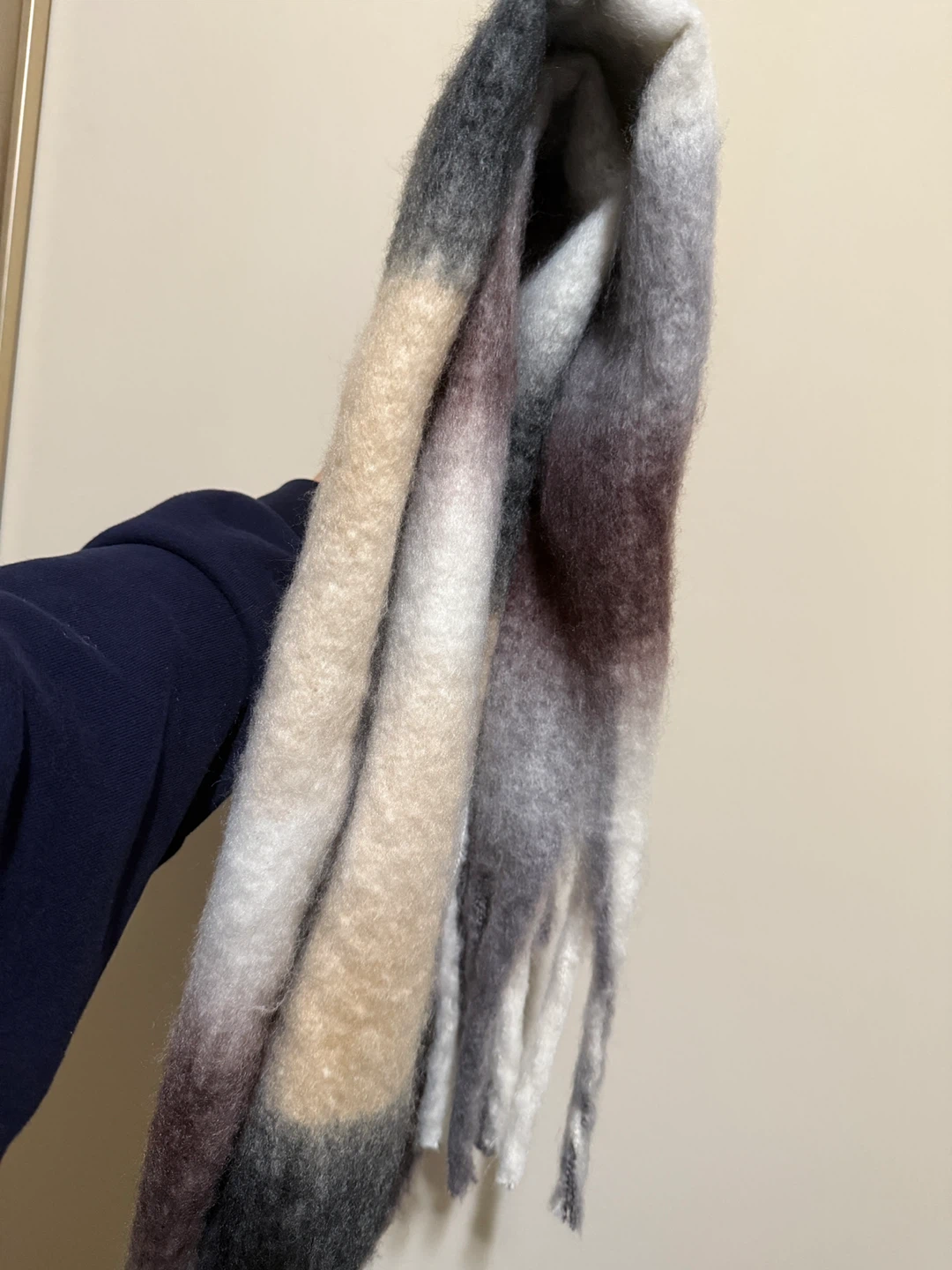 Cozy Plaid Fringe Scarf - photo 3