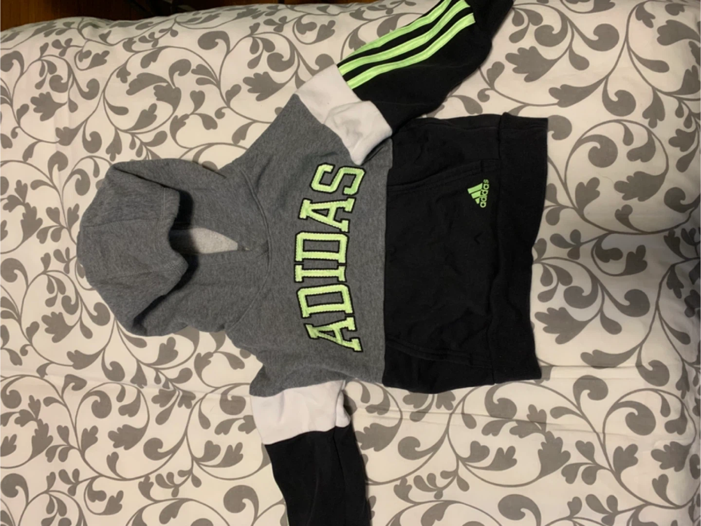 Adidas Hoodie and Pants Set 3T