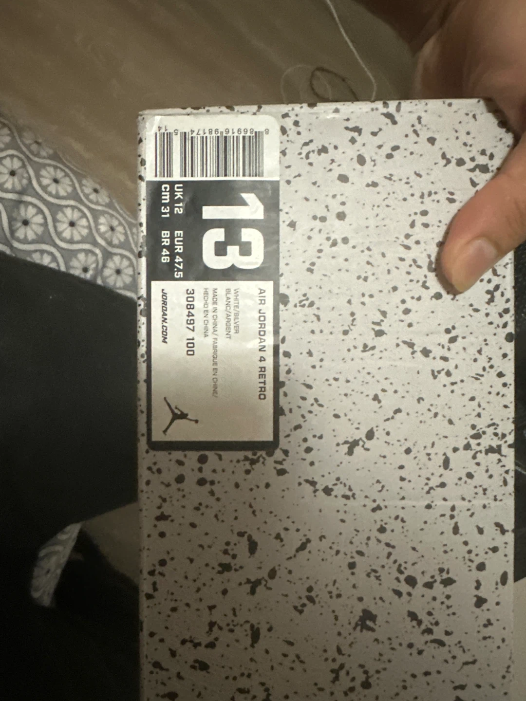 Air Jordan 4 Retro Pure moneys Men's Shoes - photo 4