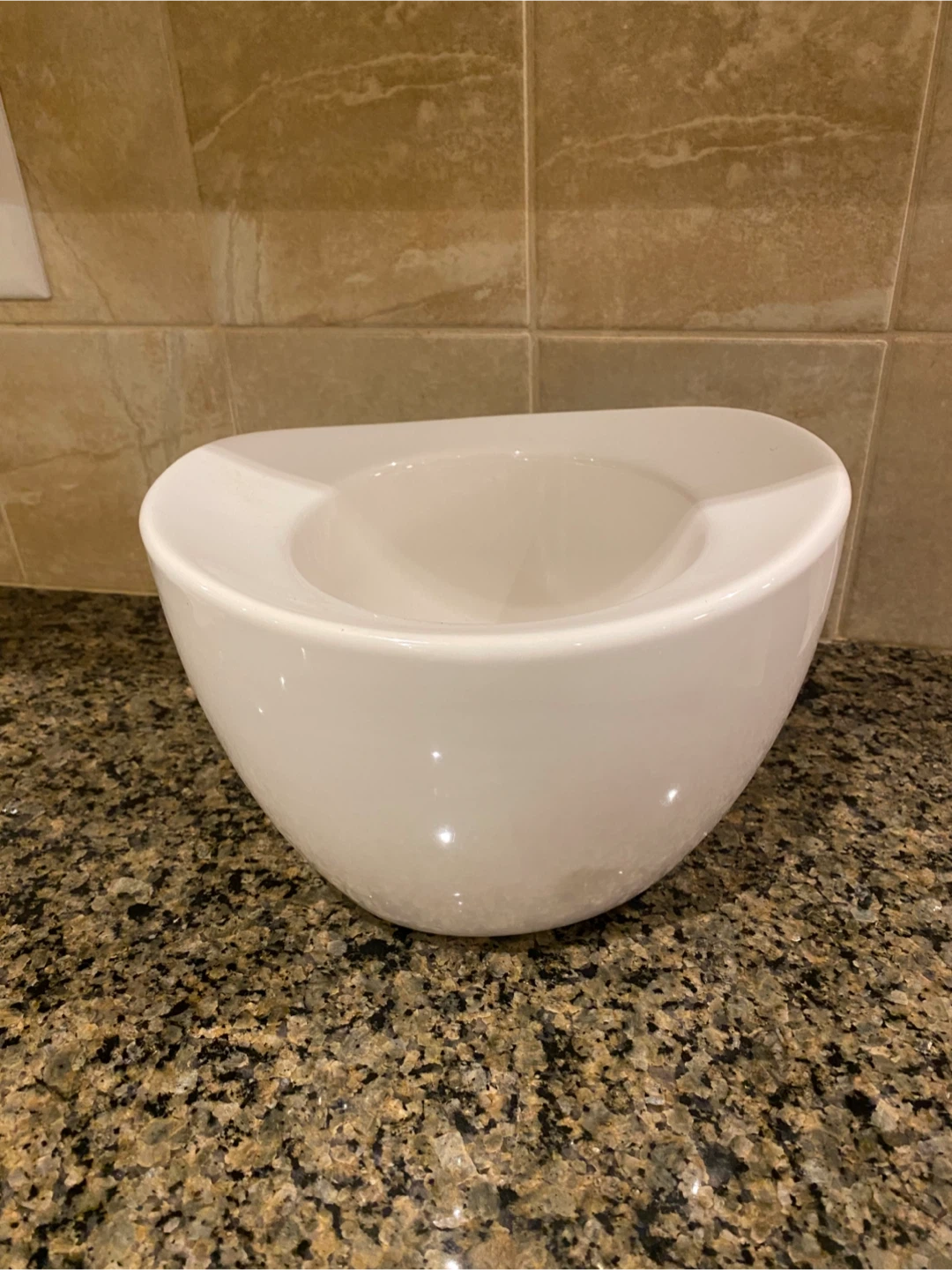 IKEA White Ceramic Vase