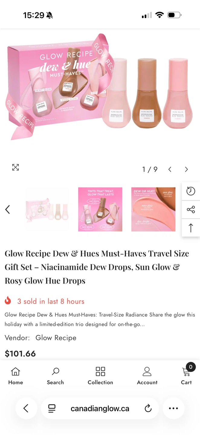 Glow Recipe Dew & Hue Must-Haves Travel Size Gift Set - photo 5