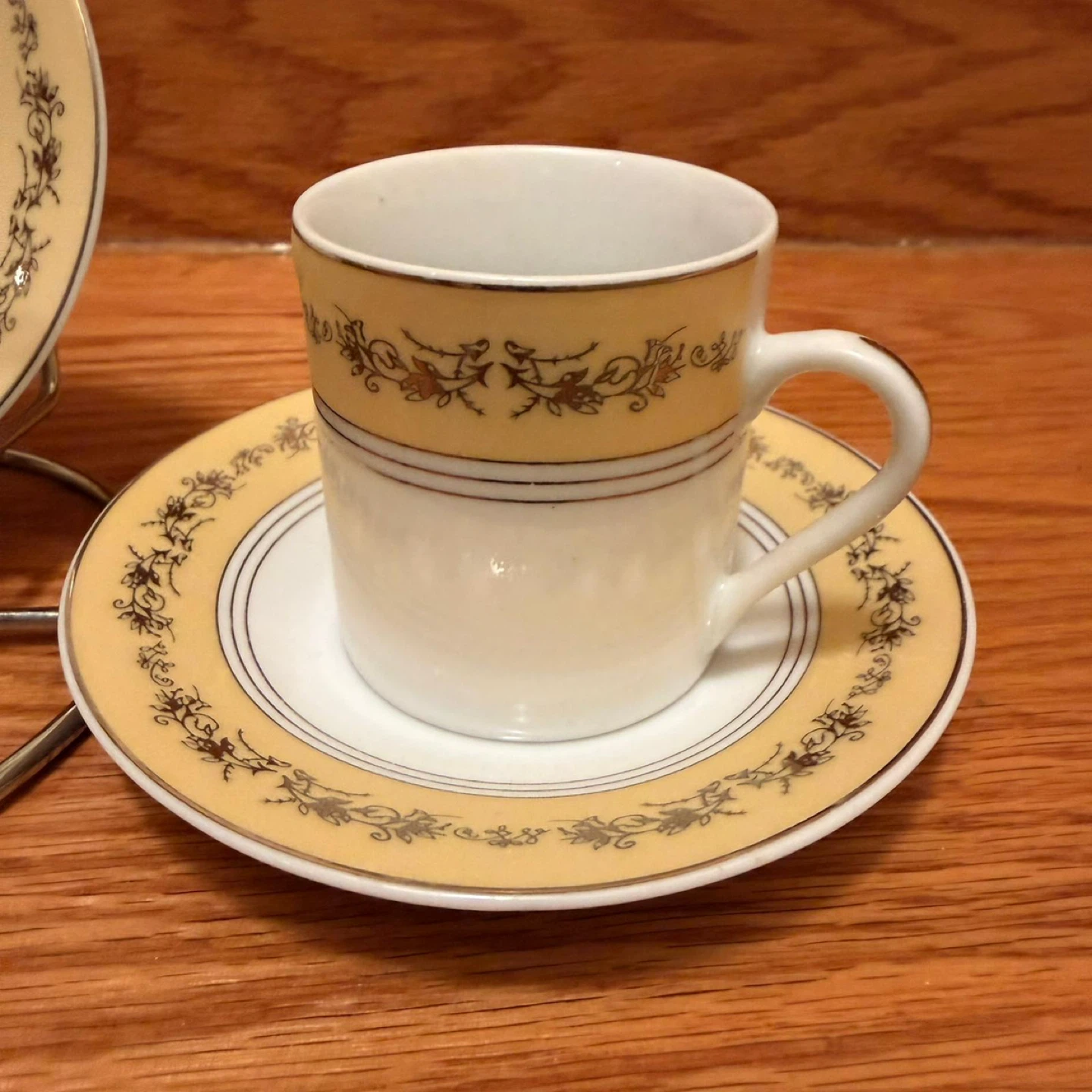 Pair of Espresso Cups and Saucers Set - photo 4
