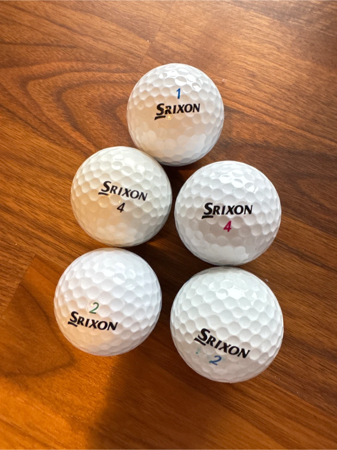 5 Srixon Golf Balls