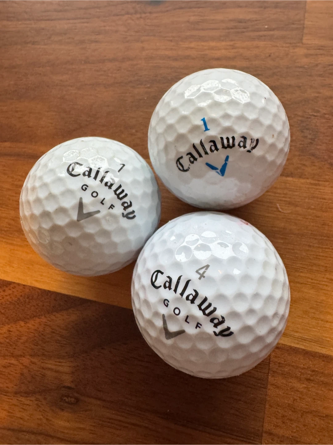 Callaway Golf Balls - Set of 3