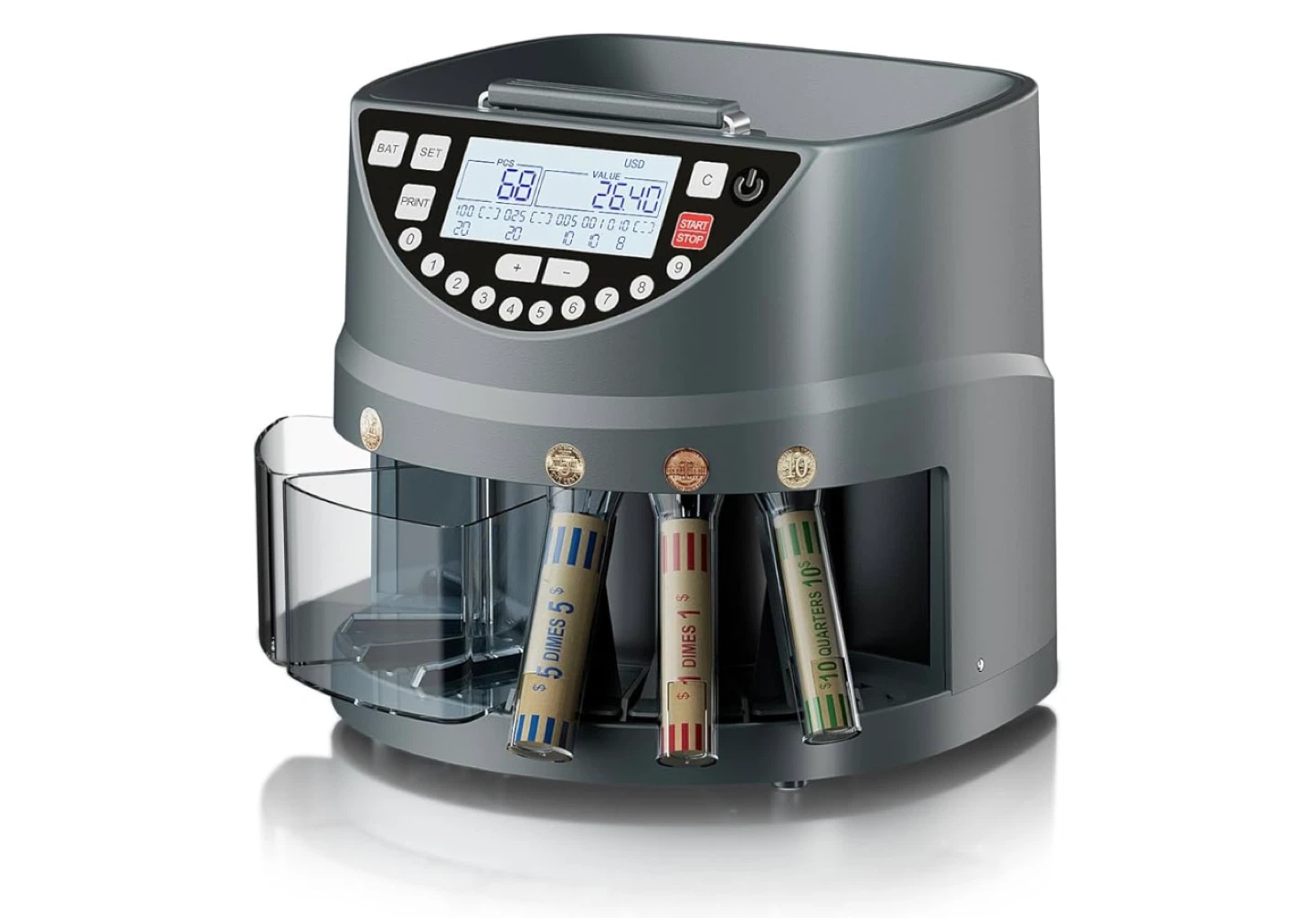 Automatic Coin Sorter and Counter