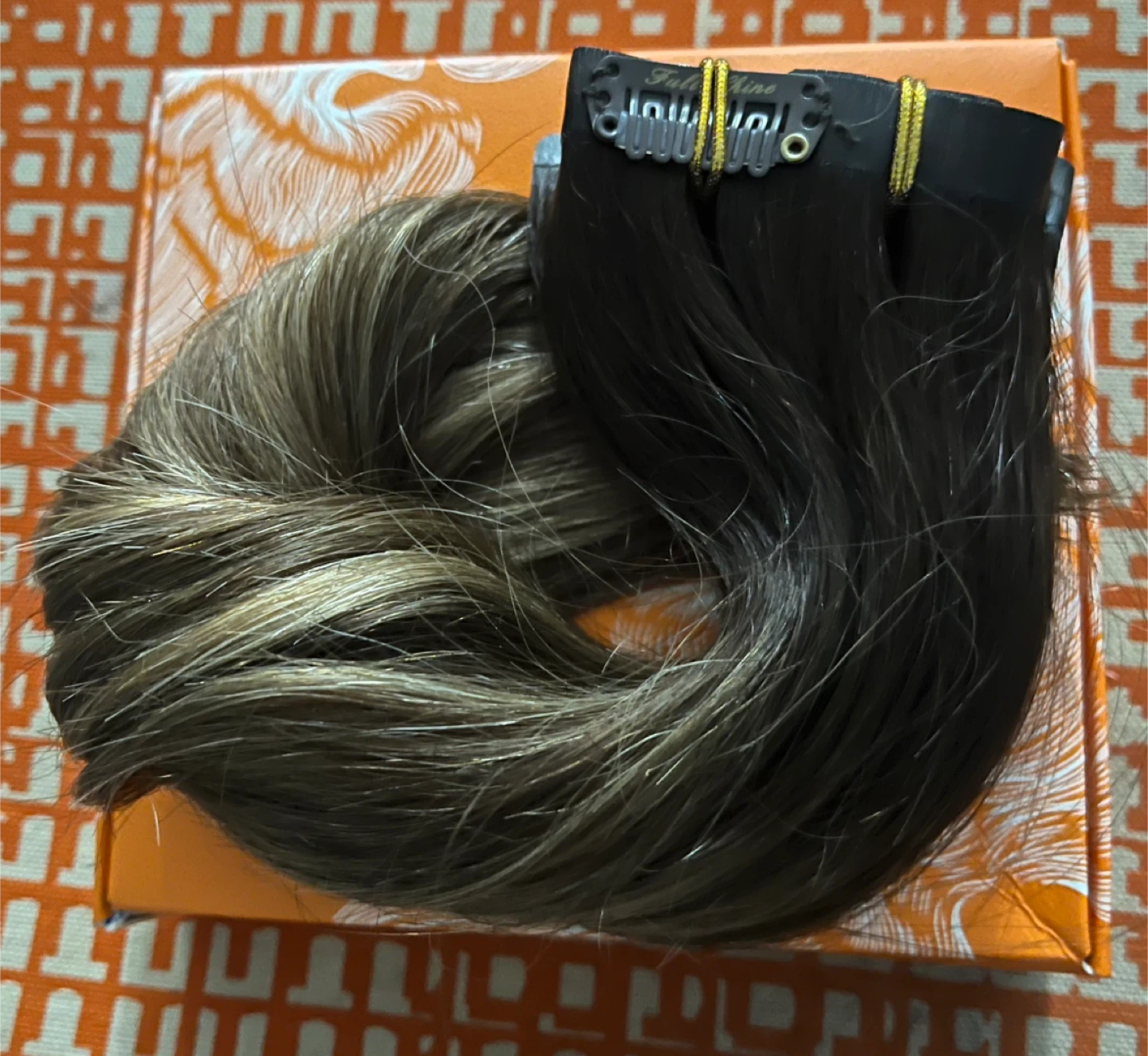 Full Shine Clip-in Human Hair Extensions 80g 8pcs - photo 2