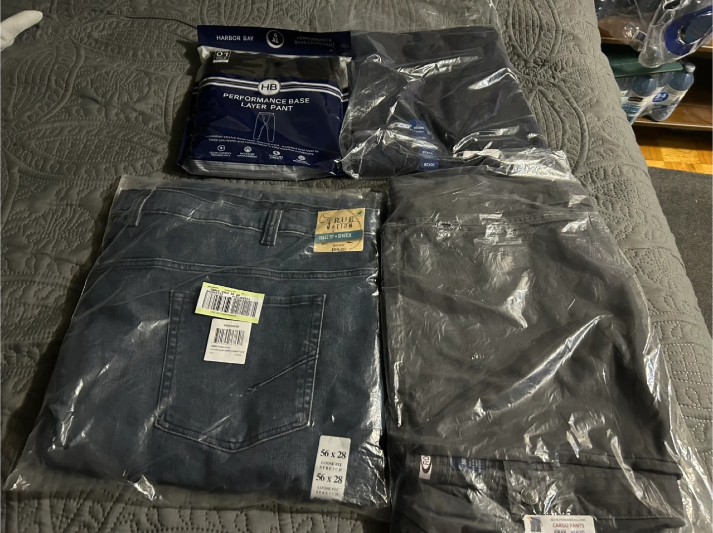 NWT DXL Big & Tall Bundle - Pants (56x28) & Thermal (6XL)