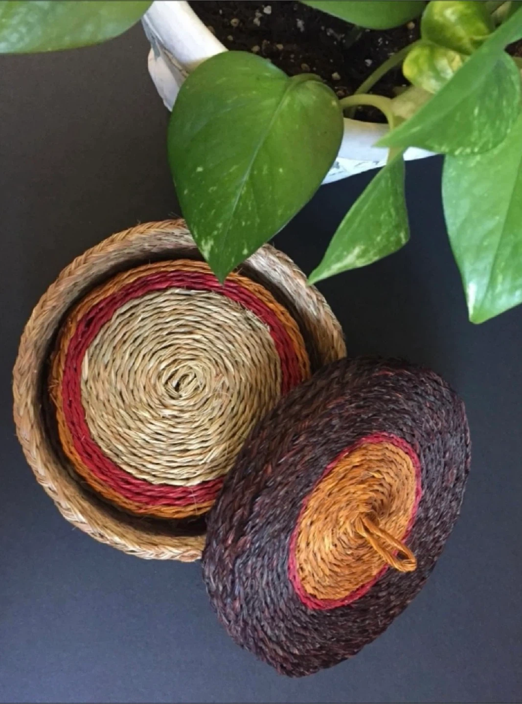 Woven Coasters-6 piece  gift set - photo 2