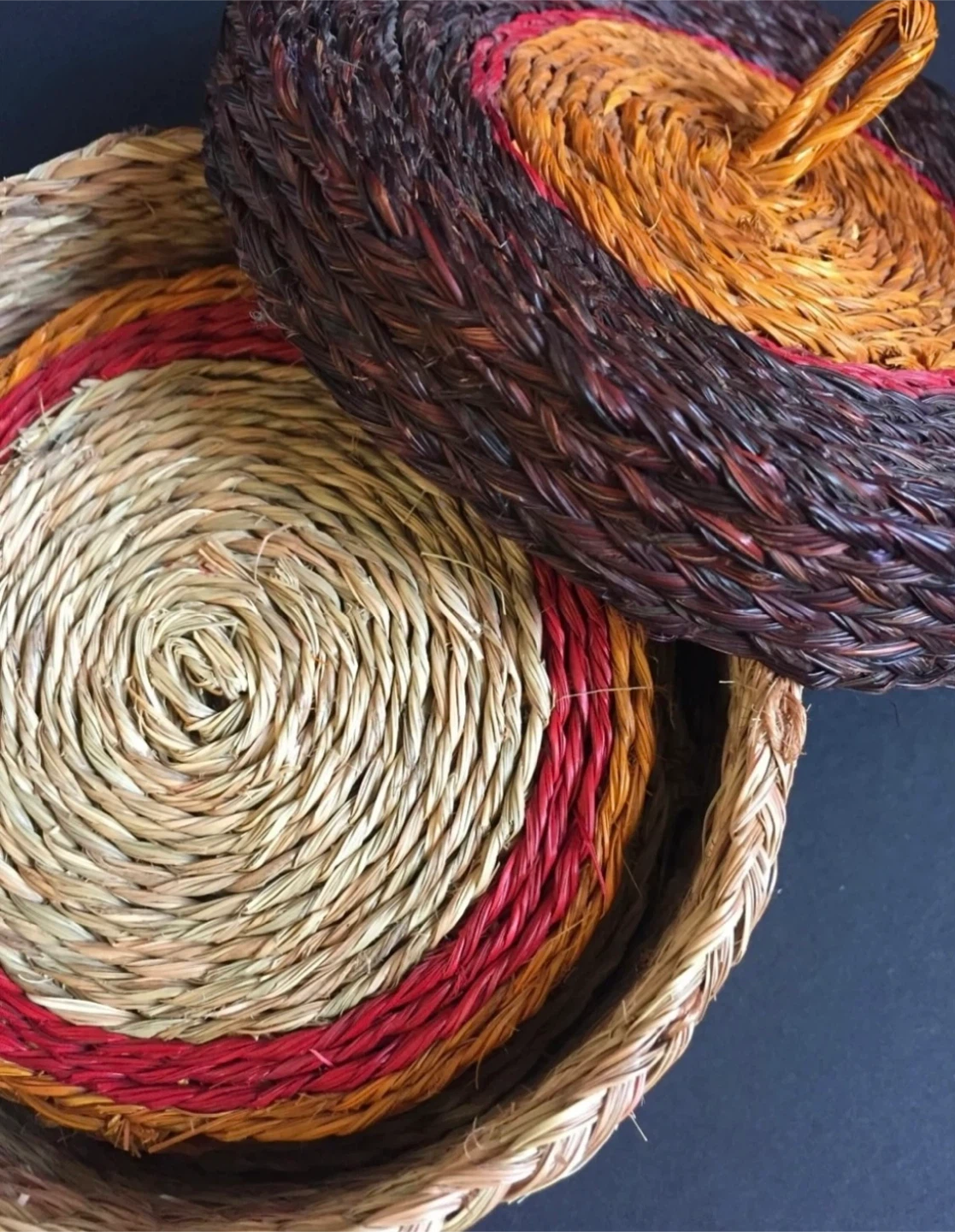 Woven Coasters-6 piece  gift set - photo 3