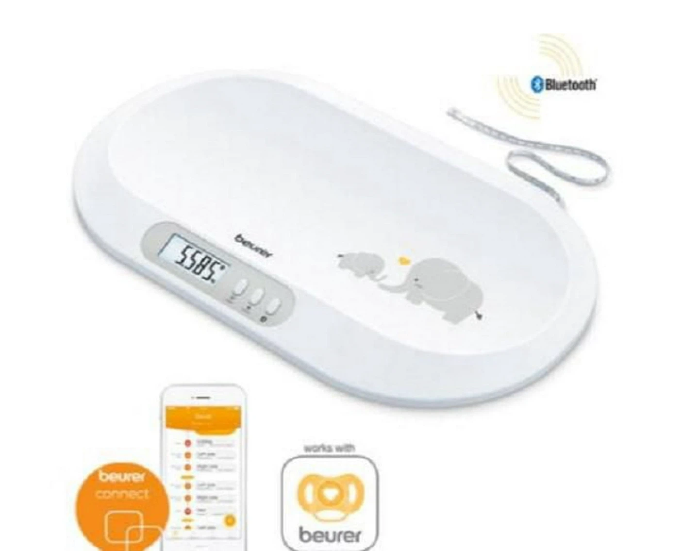 Beurer Baby Scale with Bluetooth - MINT CONDITION
