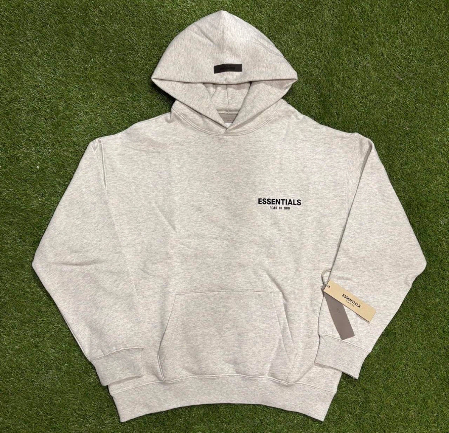 Fear Of God Essentials Hoodie ‘Light Oatmeal’