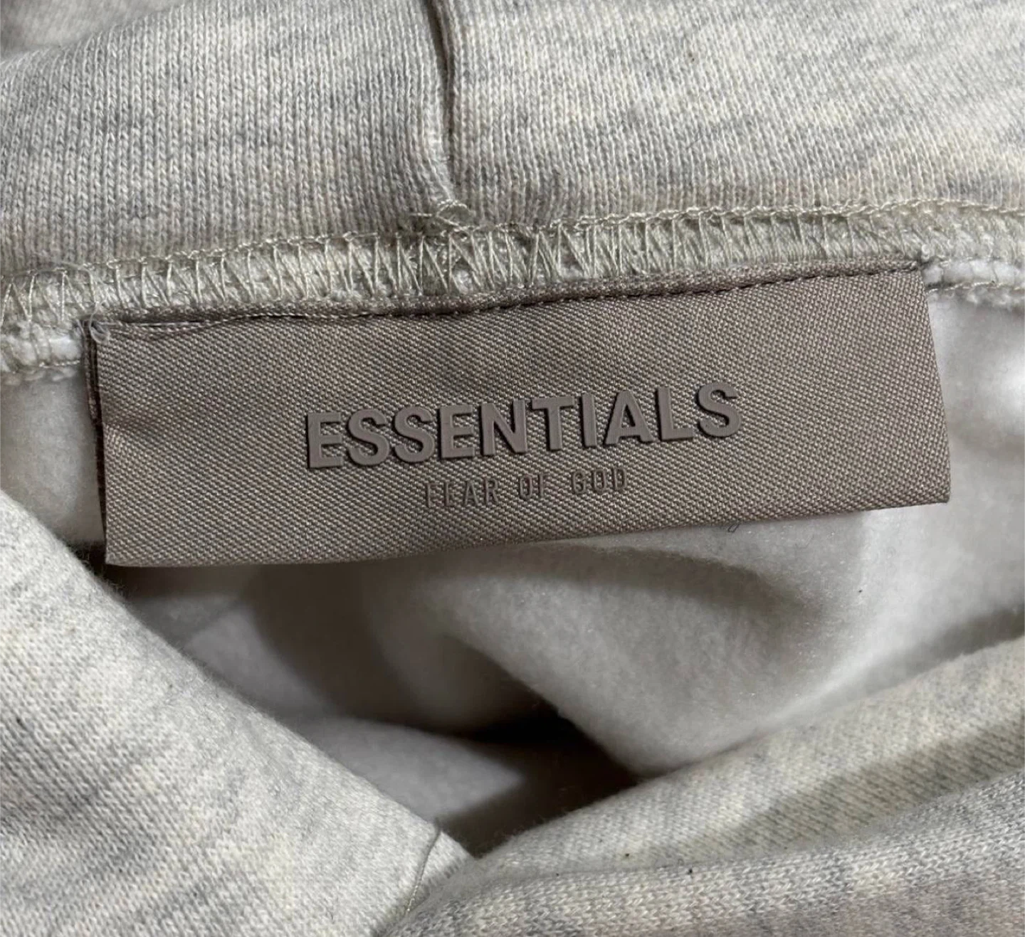 Fear Of God Essentials Hoodie ‘Light Oatmeal’ - photo 3