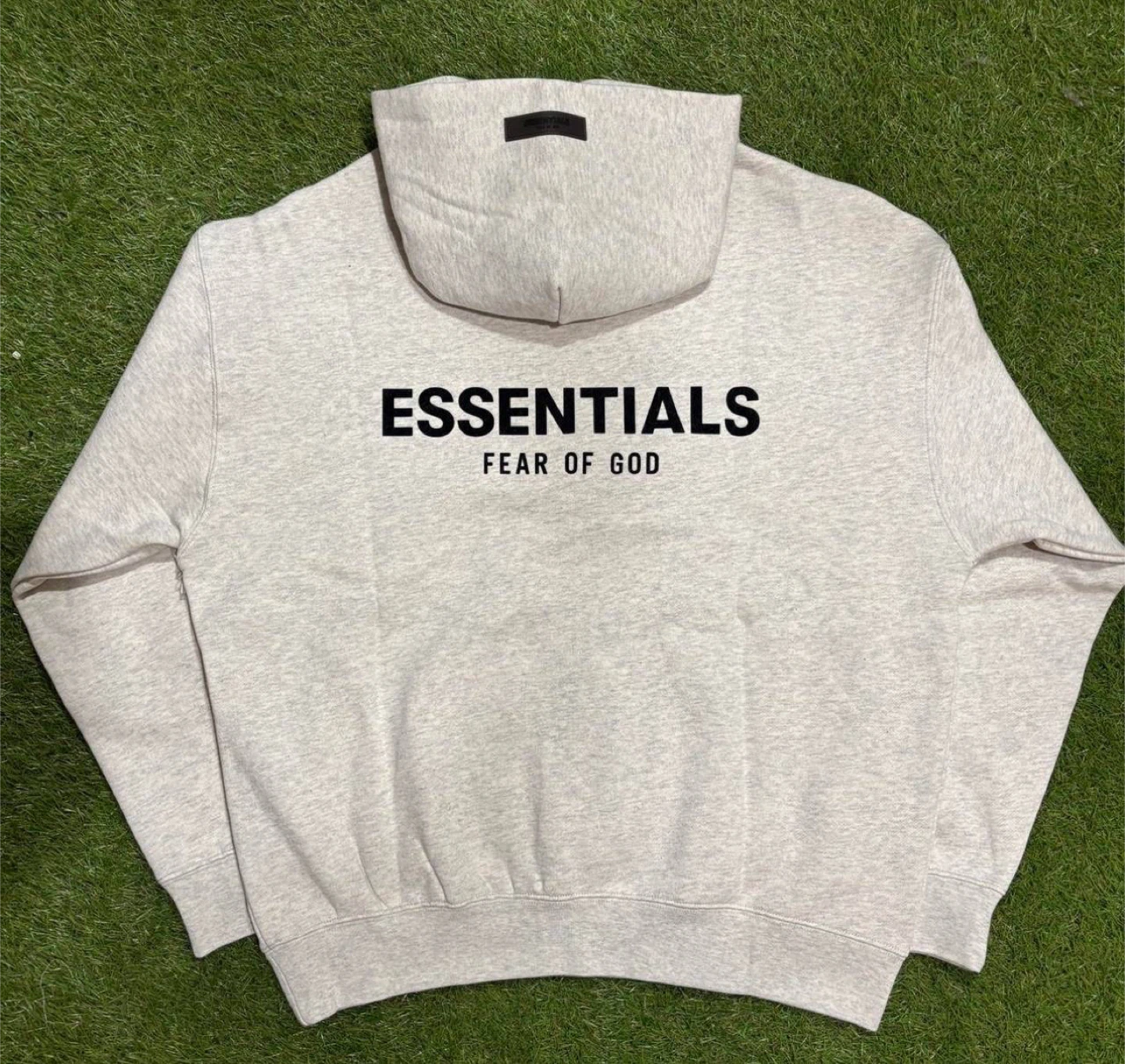Fear Of God Essentials Hoodie ‘Light Oatmeal’ - photo 2