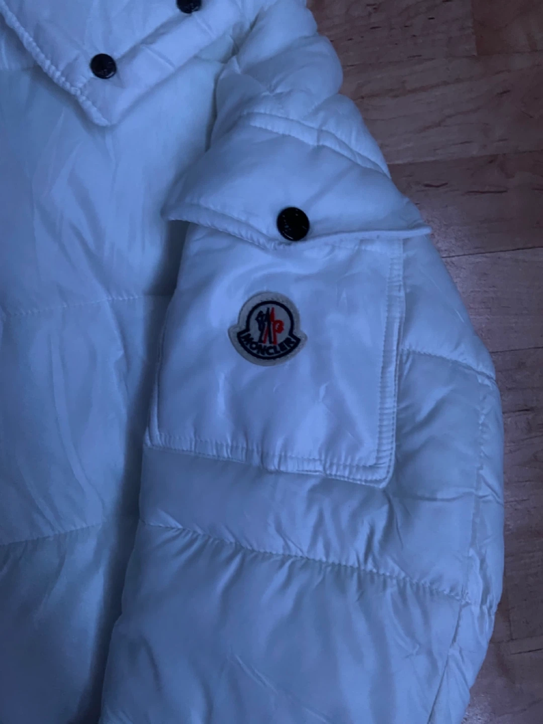 Moncler White Puffer Jacket - photo 2