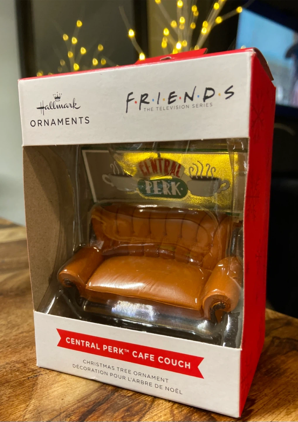 NEW Hallmark Friends Central Perk Cafe Couch Christmas Ornament