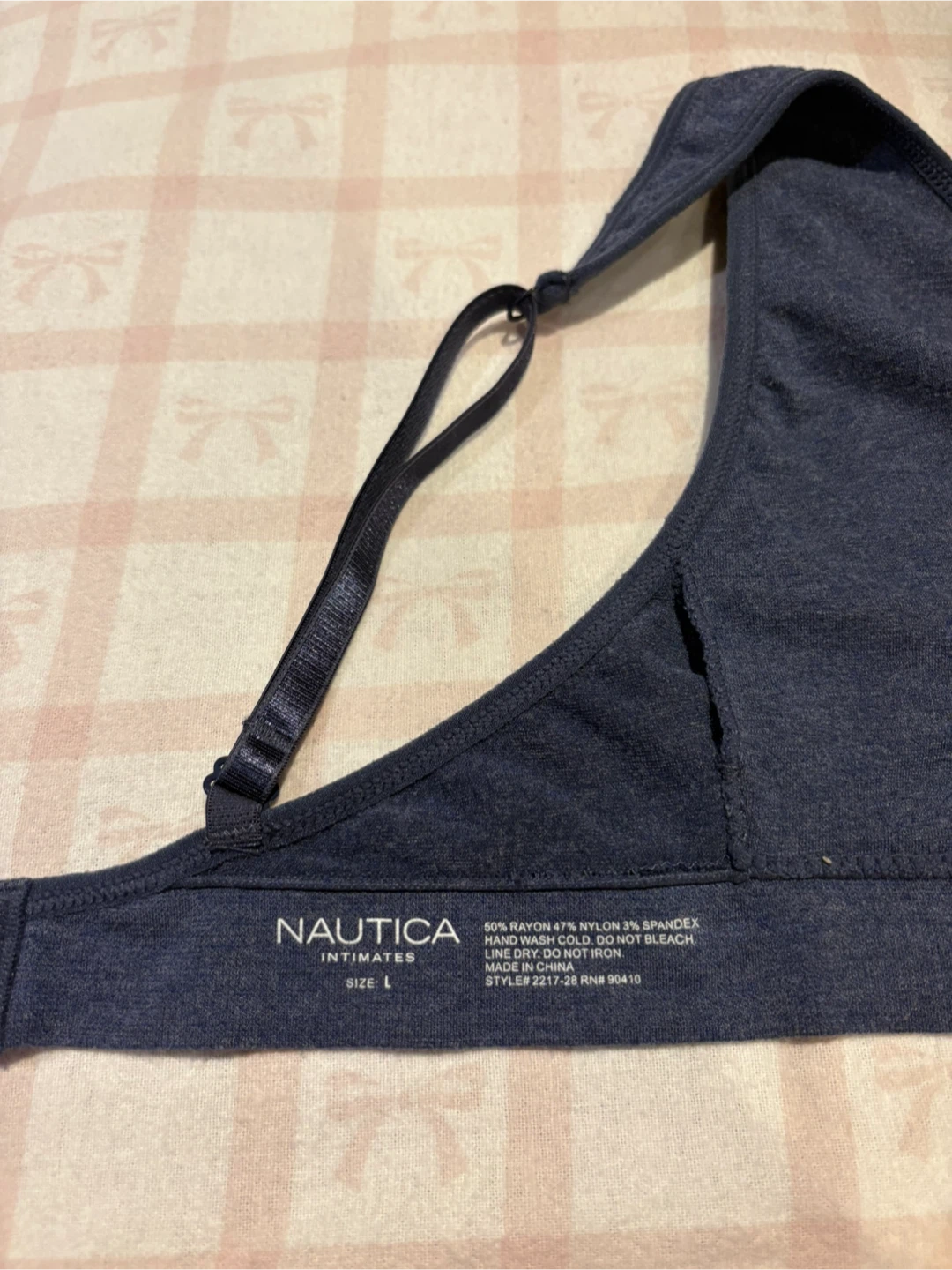 Nautica Women's V-Neck Bralettes - Size L - photo 4