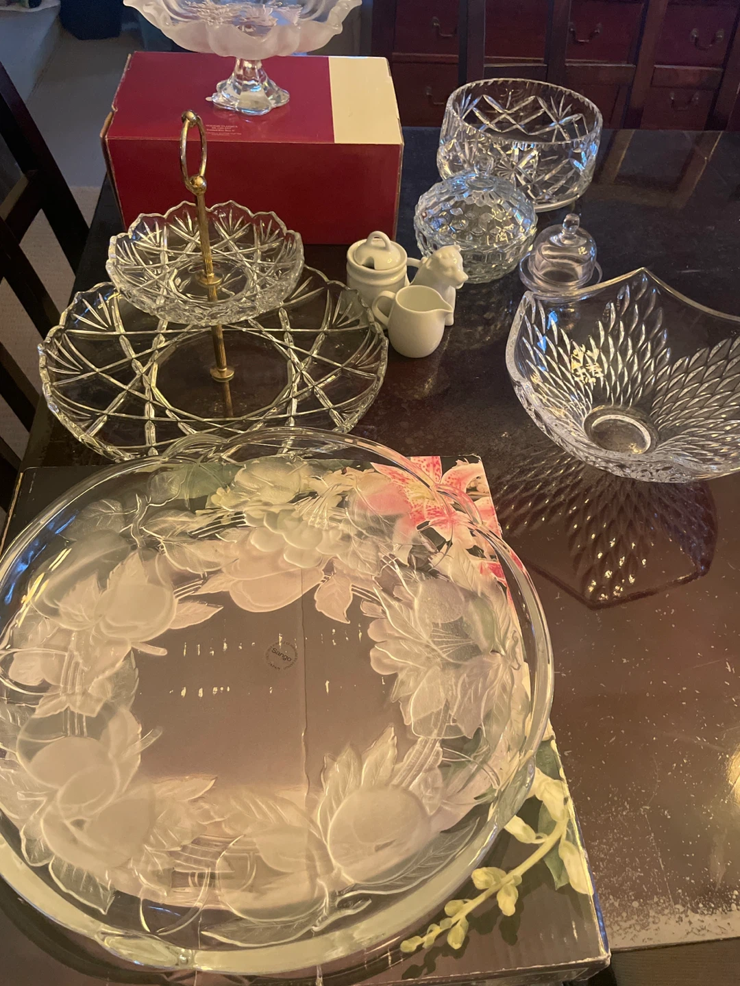 All -Glass Serving Dishes and Bowls Set - photo 2