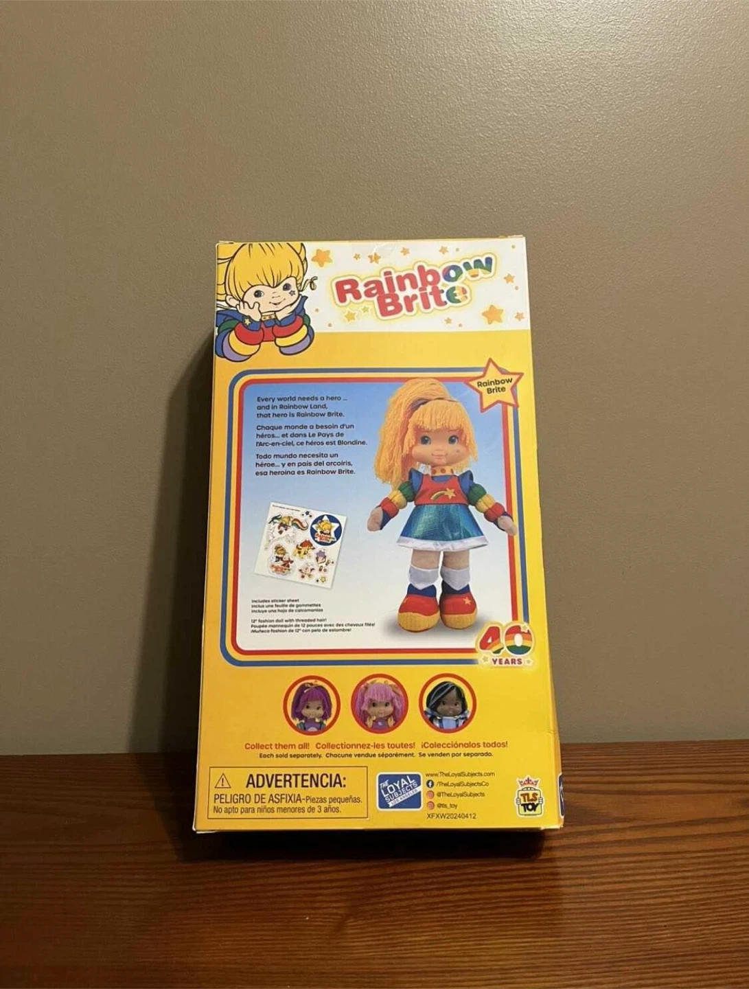 RAINBOW BRITE DOLL & 14 PIECE SUPERHERO FIGURES/CAKE TOPPERS - photo 2