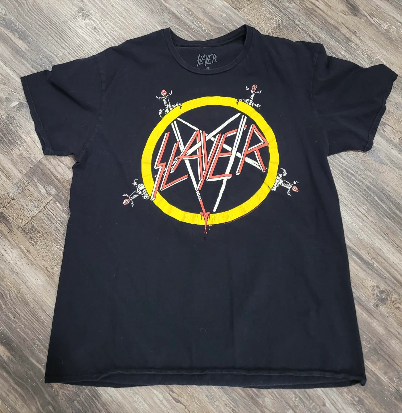 Slayer album concert record XL Graphic T-Shirt
