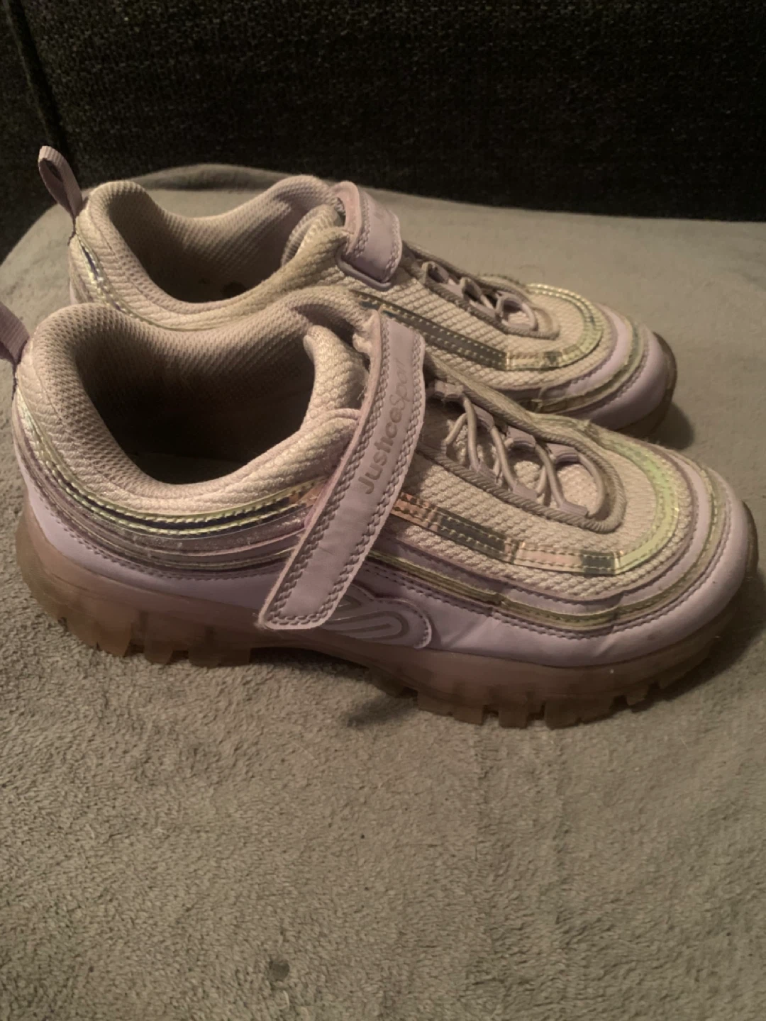 Justice Sport Lilac Athletic Shoes - photo 2