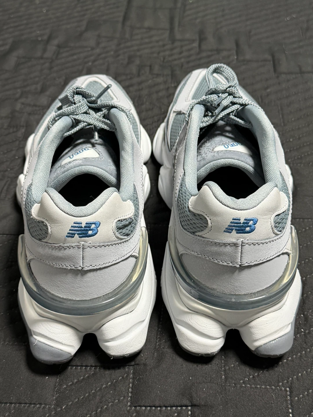 New Balance 9060 Running Shoes - Grey/Blue - US Men's 10.5 - photo 4
