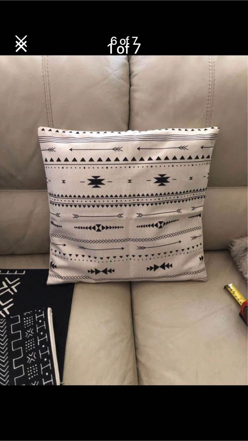 Boho Throw Pillow Covers Set of 3