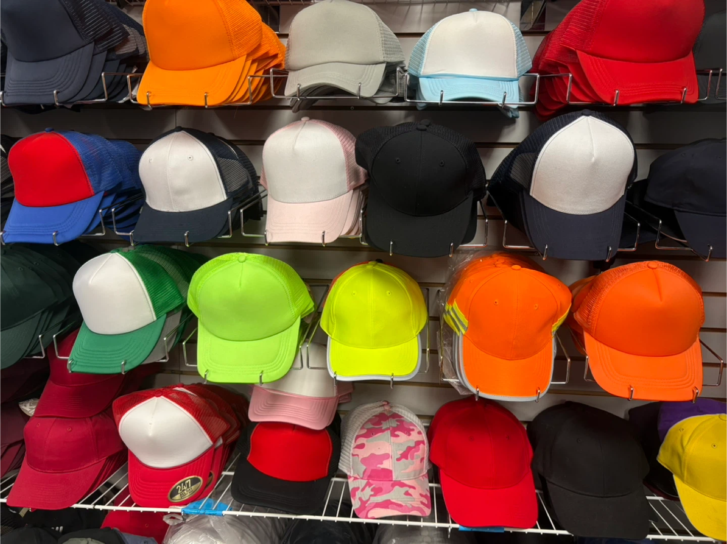 $15 Trucker Hats - 3m and Assorted Colours