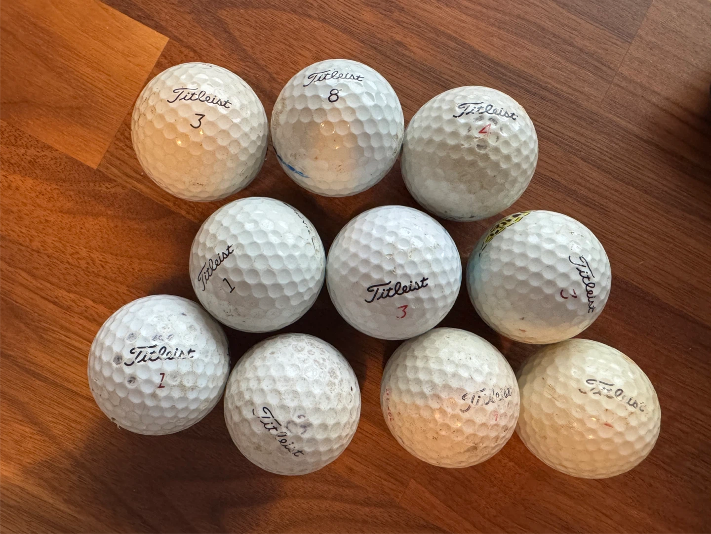 Titleist Golf Balls (11 balls)