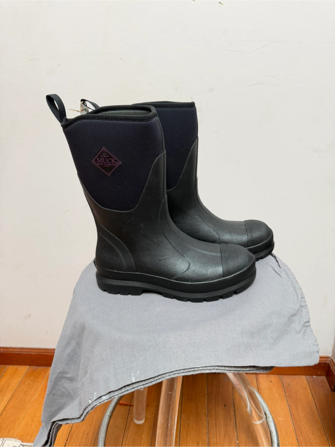 Muck Boot Company Women's Chore Mid Black Boots Size 7 - photo 5
