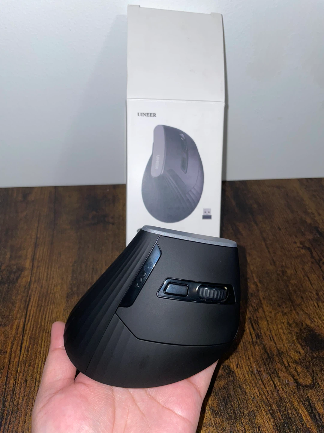 UINEER Wireless Mouse - Black - photo 2