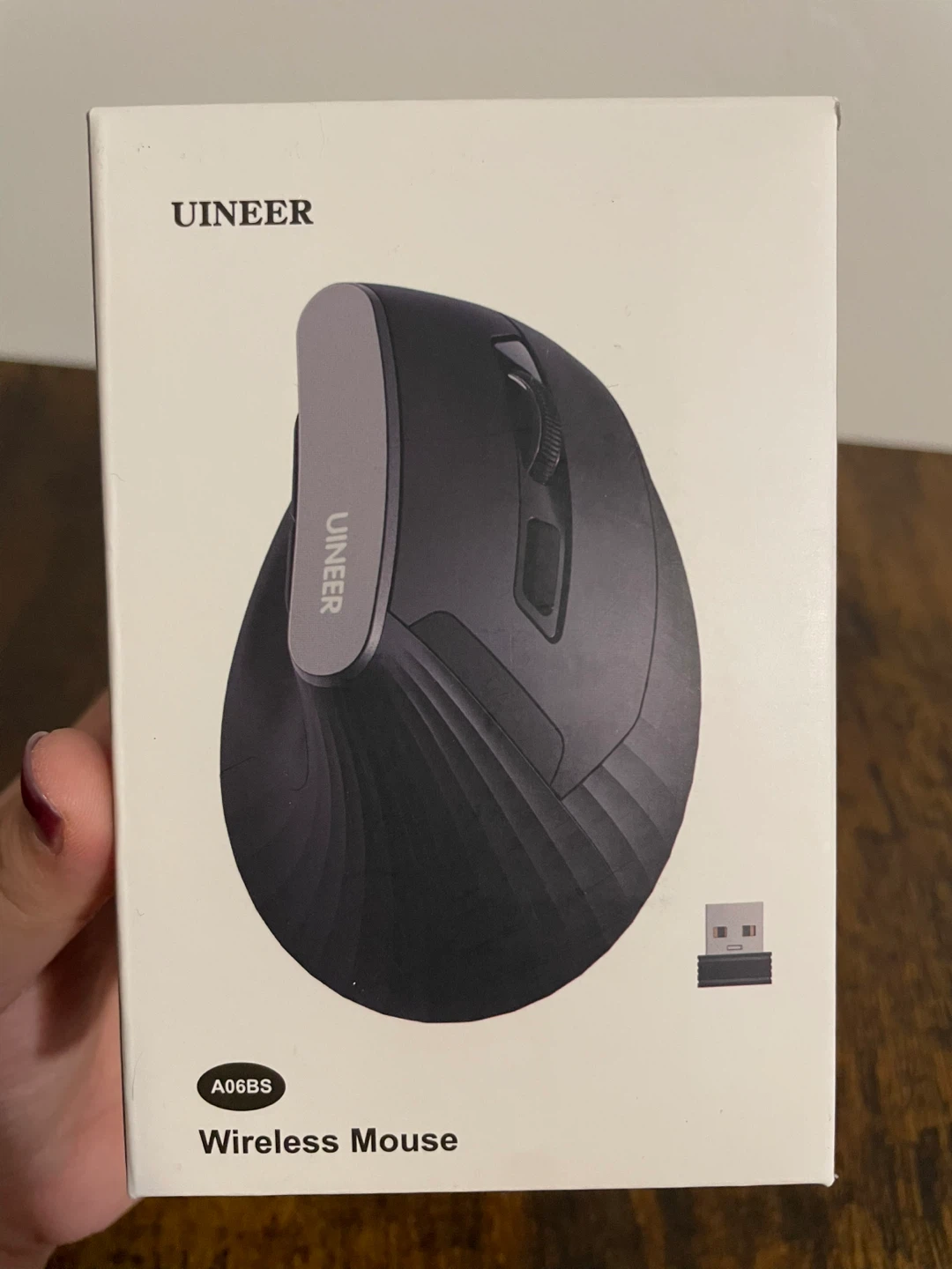 UINEER Wireless Mouse - Black