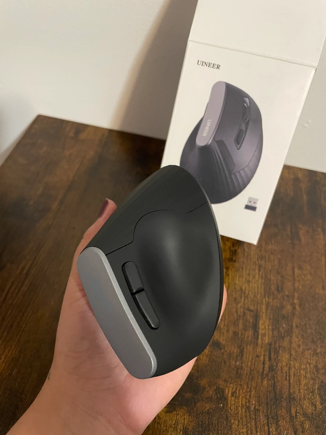 UINEER Wireless Mouse - Black - photo 4