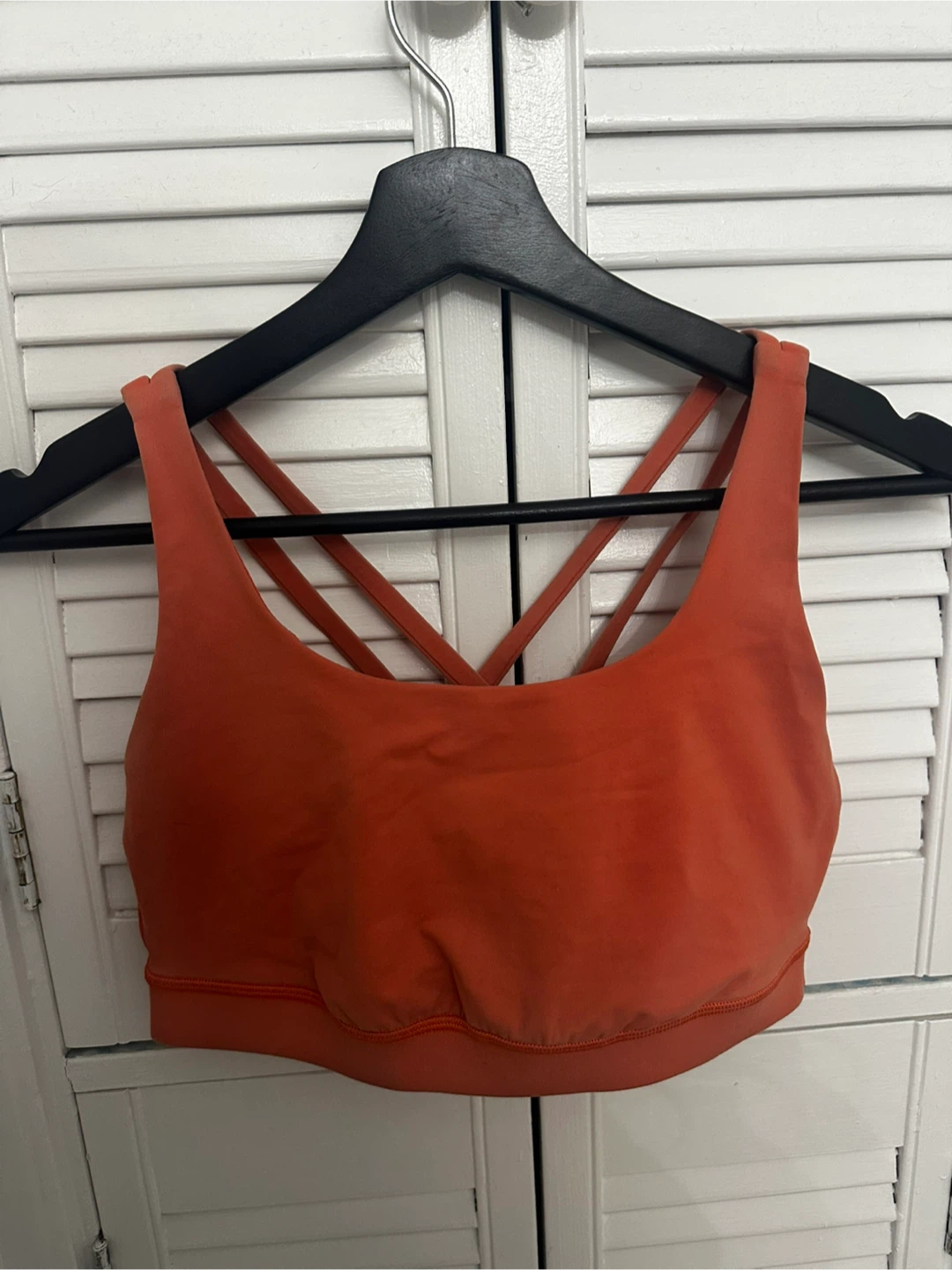Lululemon Orange Sports Bra