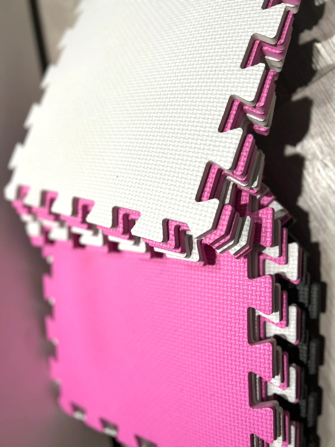 Foam Mats / PlayMats - Pink White Black