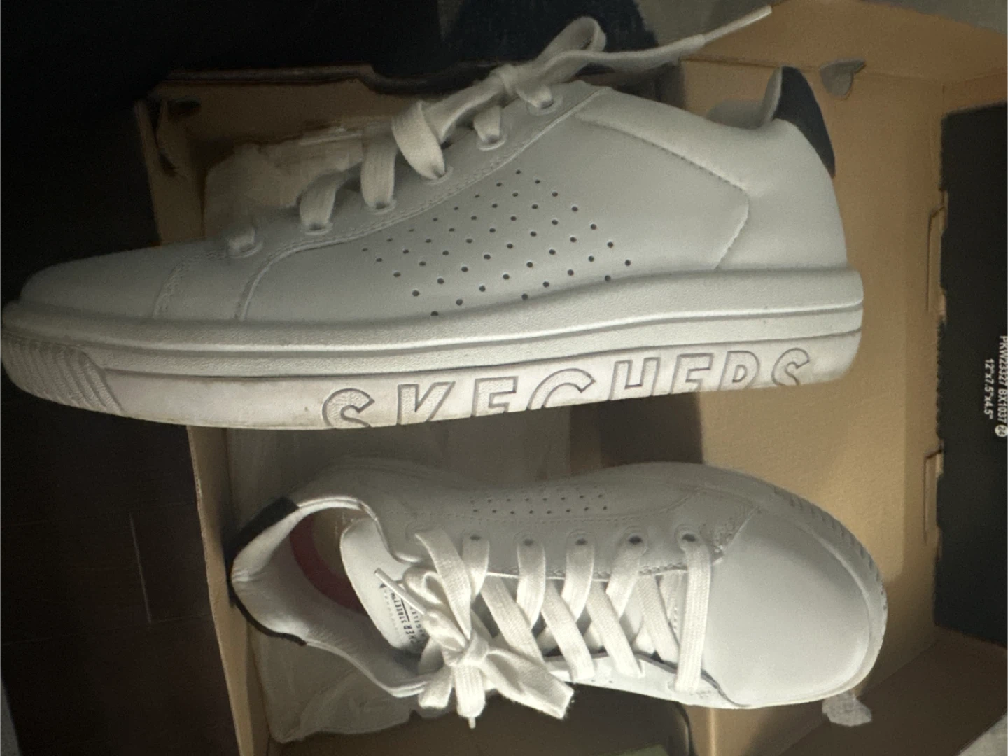 White Skechers Women's Sneakers - Size 6 - photo 4