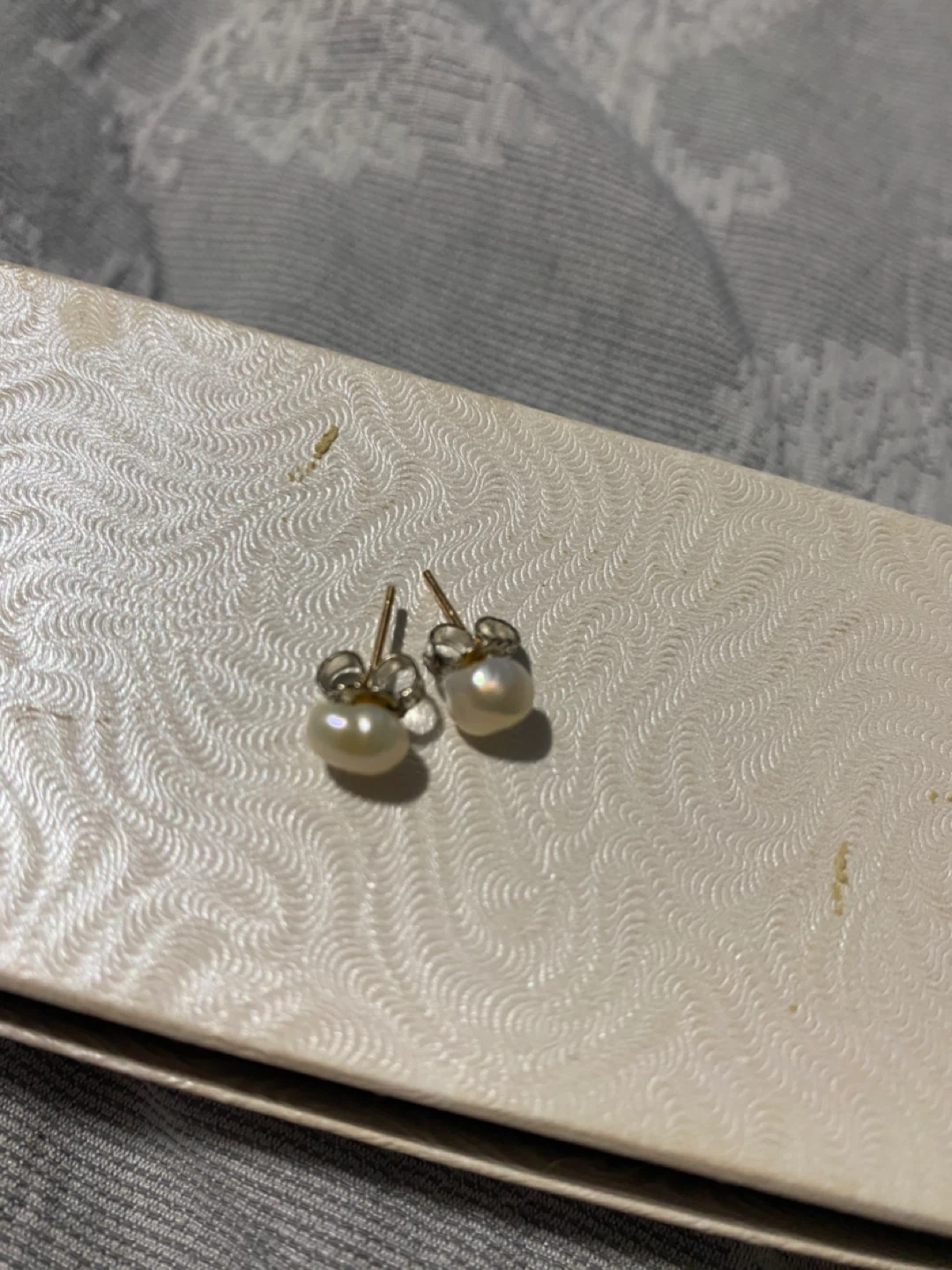 Pearl Stud Earrings