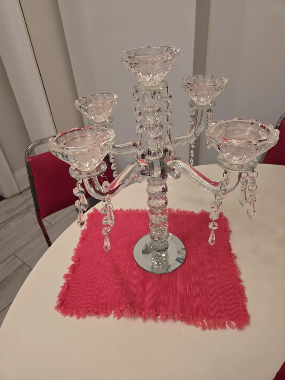 Beautiful Crystal candelabra