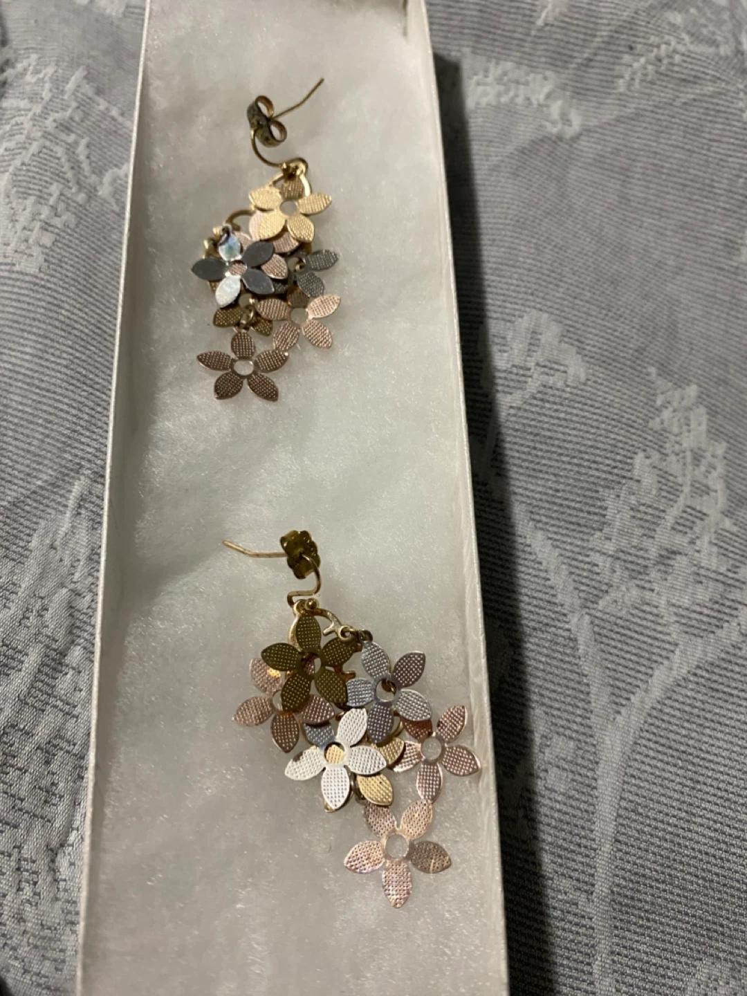 Dangle Flower Earrings