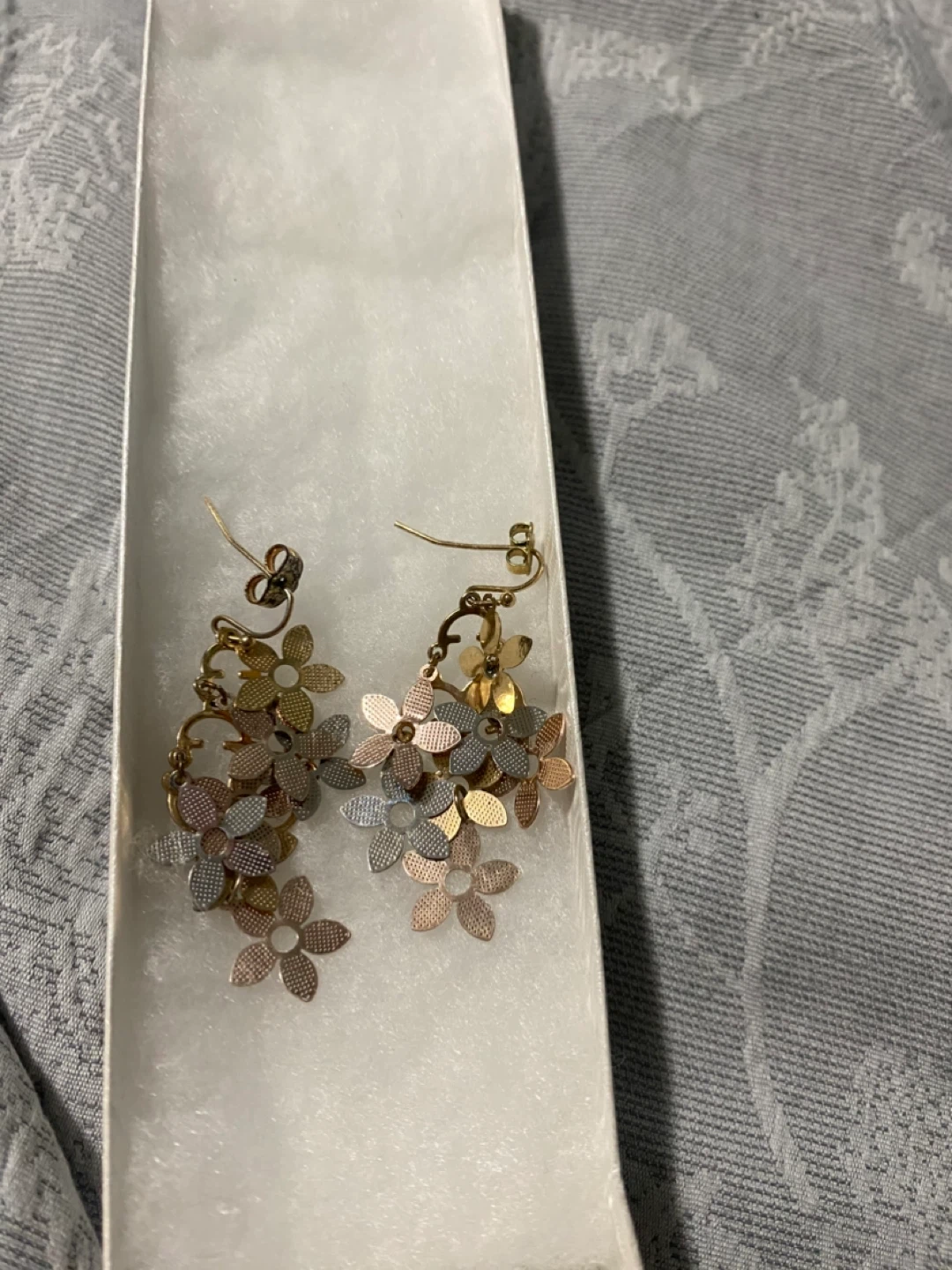 Dangle Flower Earrings - photo 2