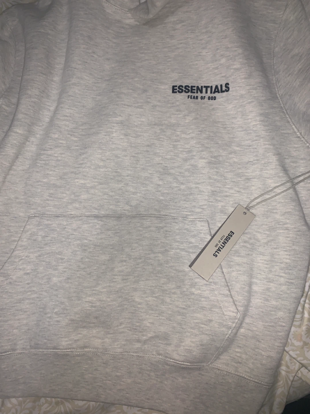 ESSENTIALS Fear of God Hoodie Grey - photo 2