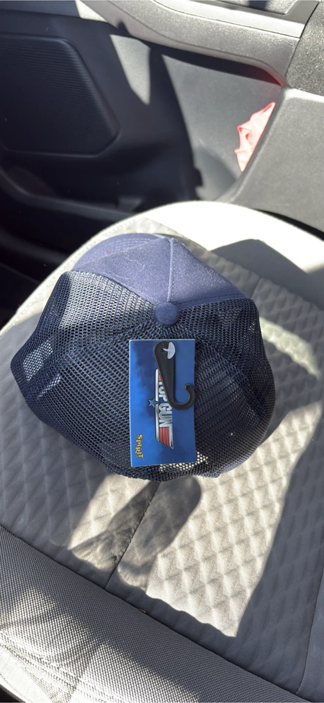 Top Gun Navy Blue Mesh Hat - photo 2