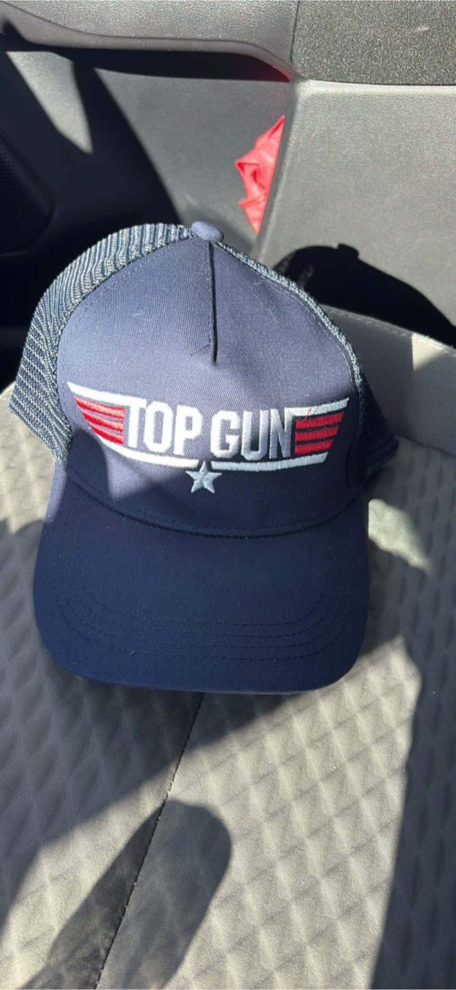 Top Gun Navy Blue Mesh Hat