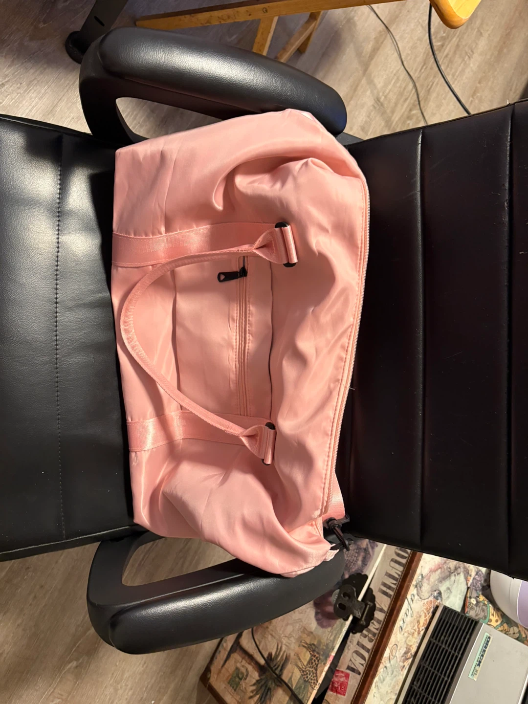 Pink Duffle  bag - never used - smoke free home - photo 2