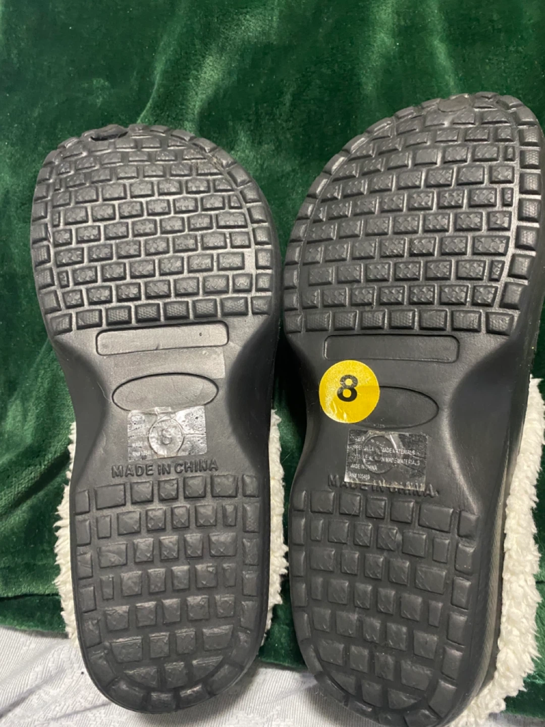 Black Lined Clogs - Size 8 - photo 2